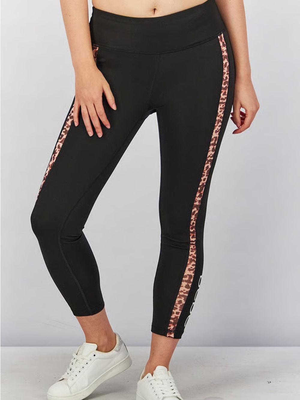 Bebe Sport Fit Training Printed Insert Leggings